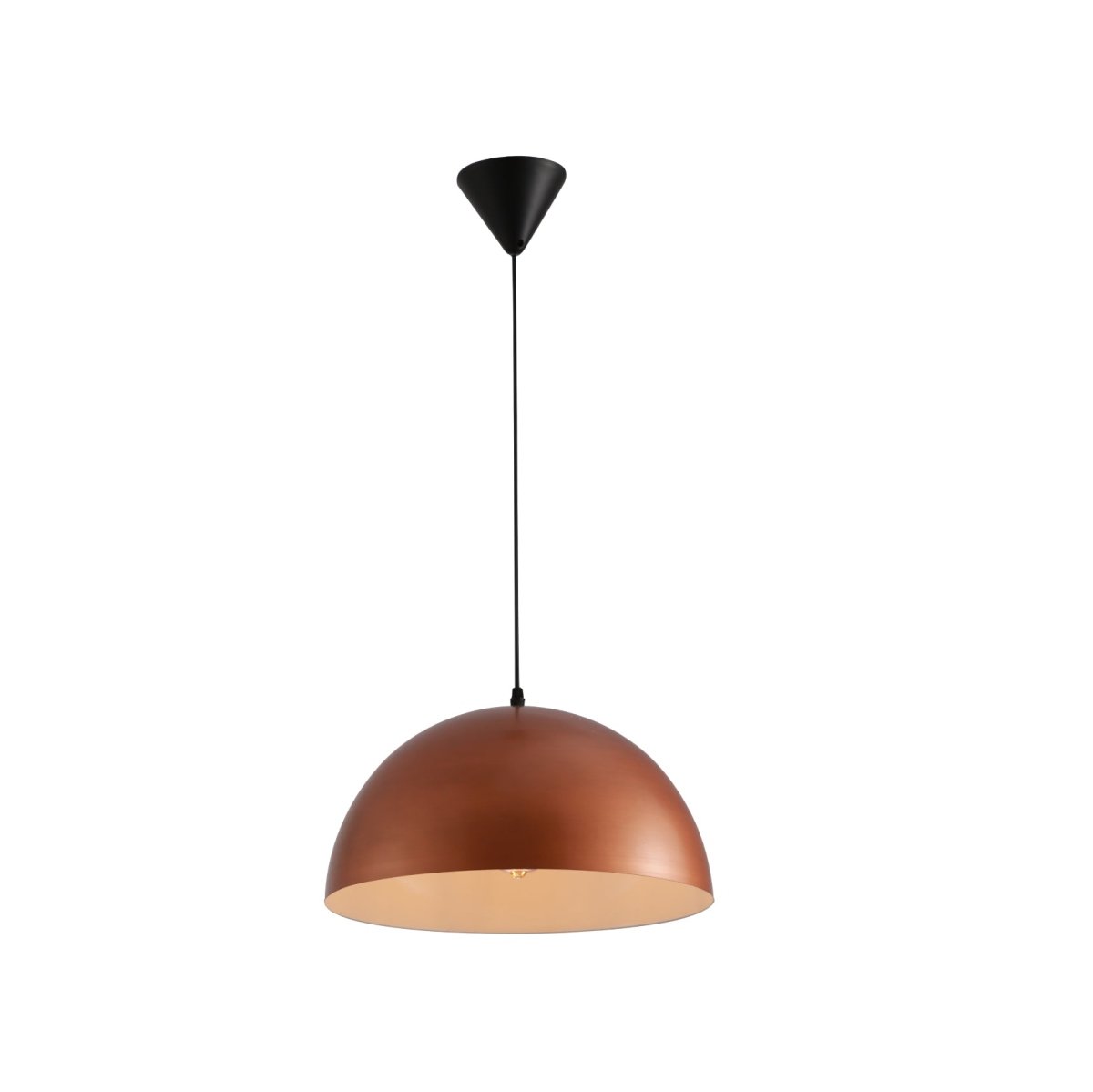 main image of diameter with 400 mm Antique Copper Finish dome Metal Pendant Ceiling Light E27 Fitting 150-182011