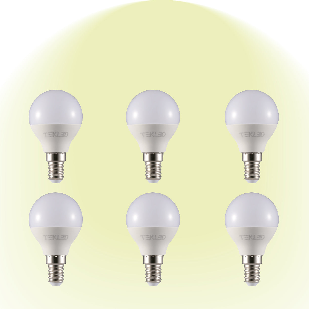 Canes LED Golf Ball Bulb P45 E14 Small Edison Screw 6W 4000k cool white 6 pack