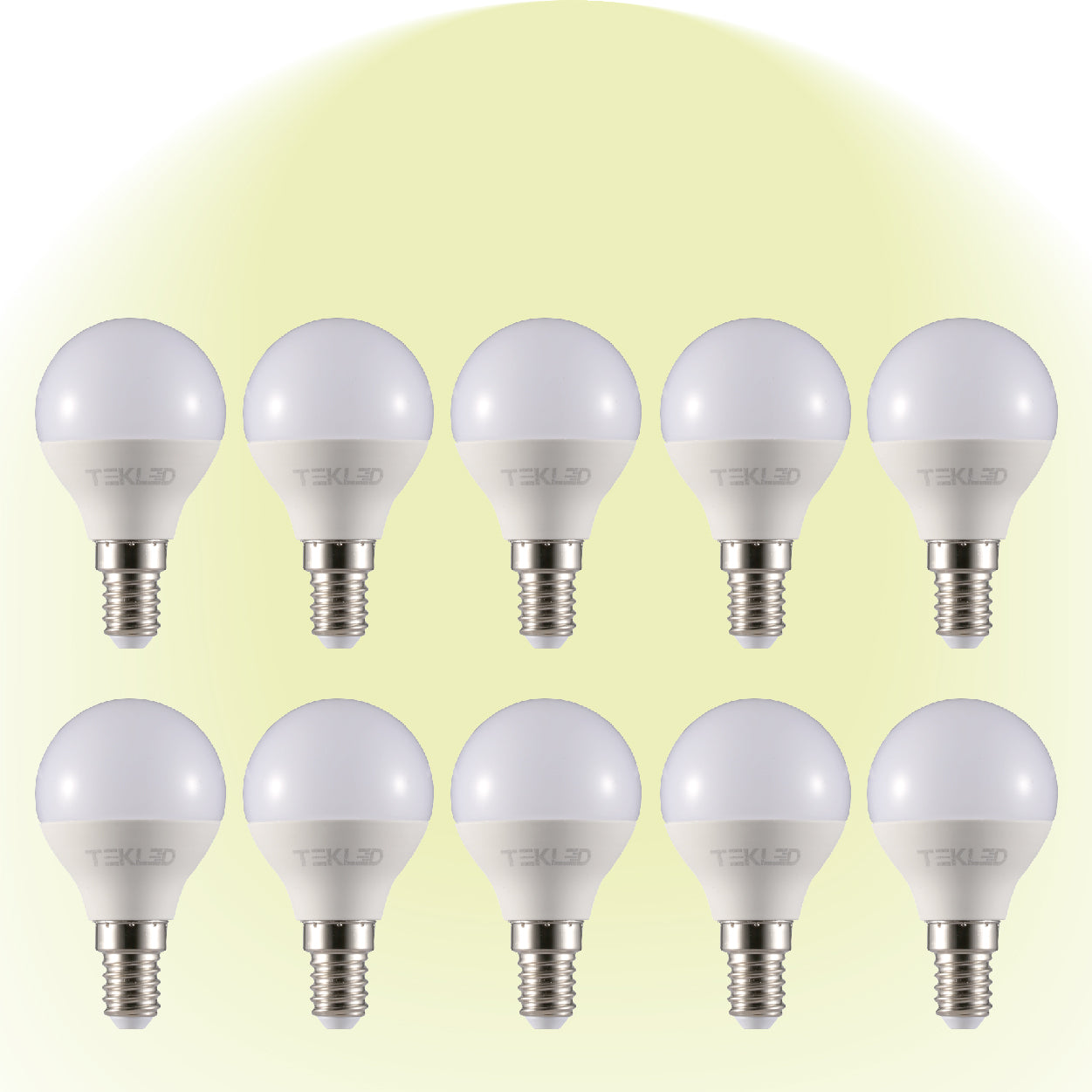 Canes LED Golf Ball Bulb P45 E14 Small Edison Screw 6W 4000k cool white 10 pack