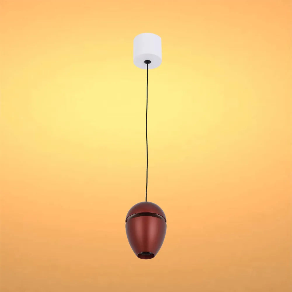 Pendant Downlight TEKLED Acorn LED Pendant Downlight with Cove Lighting Effect 10W Warm White-Brown-150-19072