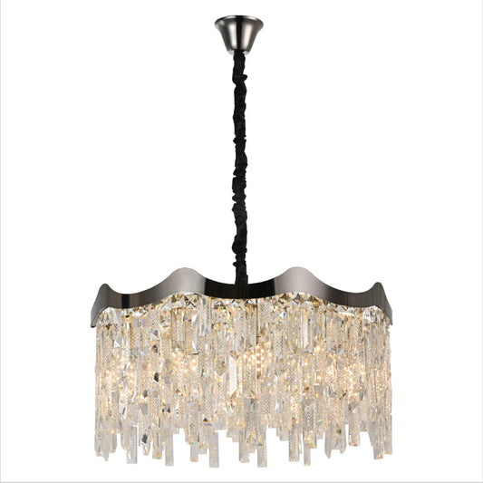 Main image of Crown Crystal Chandelier Ceiling Light | TEKLED 159-18092