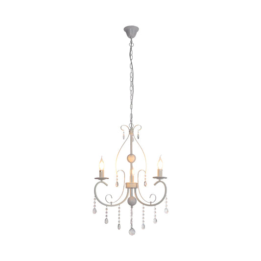 Main image of Gallardos Minimal Chandelier Ceiling Light with Crystal Beads | TEKLED 152-171800