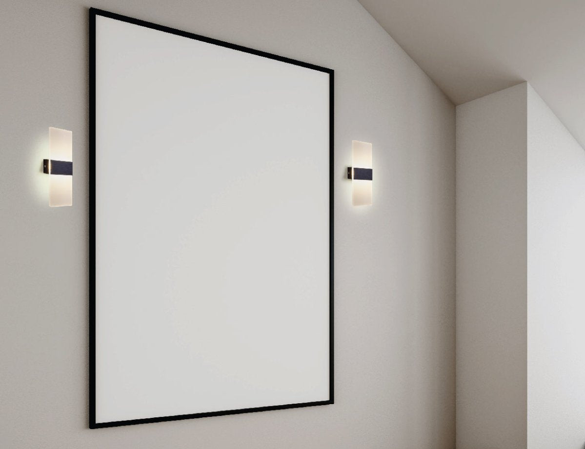 More interior usage of LED Dark Wood Metal Acrylic Wall Light 4W Cool White 4000K | TEKLED 151-19622