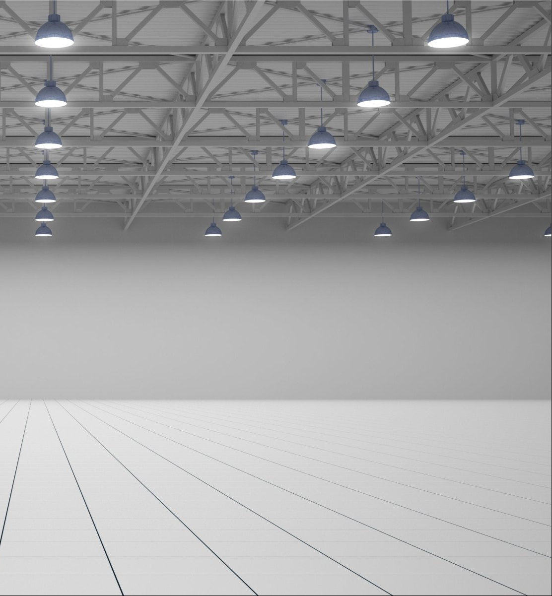 Indoor warehouse sports hall usage of LED Radiator Highbay 100W Cool White 4000K IP20 | TEKLED 230-03540