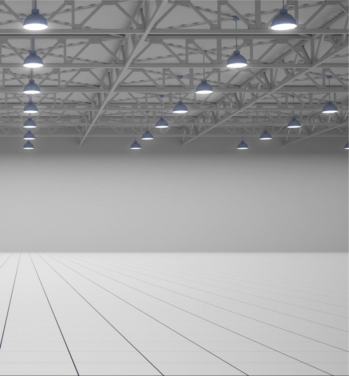 Indoor warehouse sports hall usage of LED Radiator Highbay 150W Cool White 4000K IP20 | TEKLED 230-03562