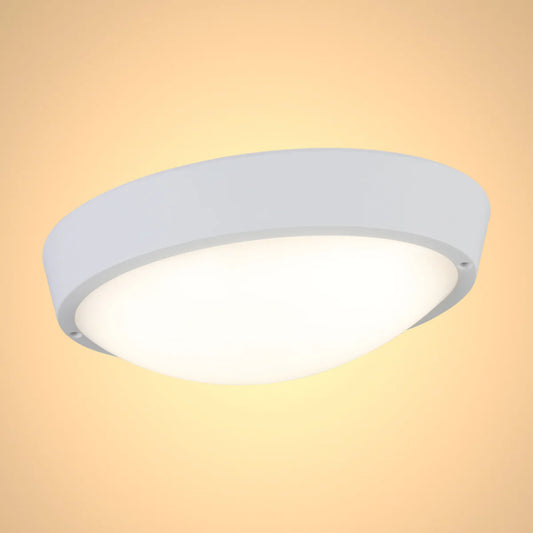 Main image of LED Bulkhead Light IP65 Ceiling Wall Interior Exterior 4000K White 181-15363