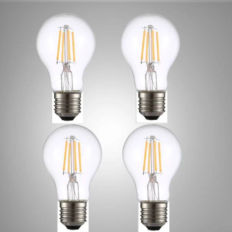 LED Filament A60 GLS Bulb E27 Edison Screw 20