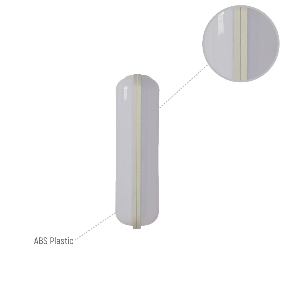 LED Plastic Modern Outdoor Wall Light 15W 10