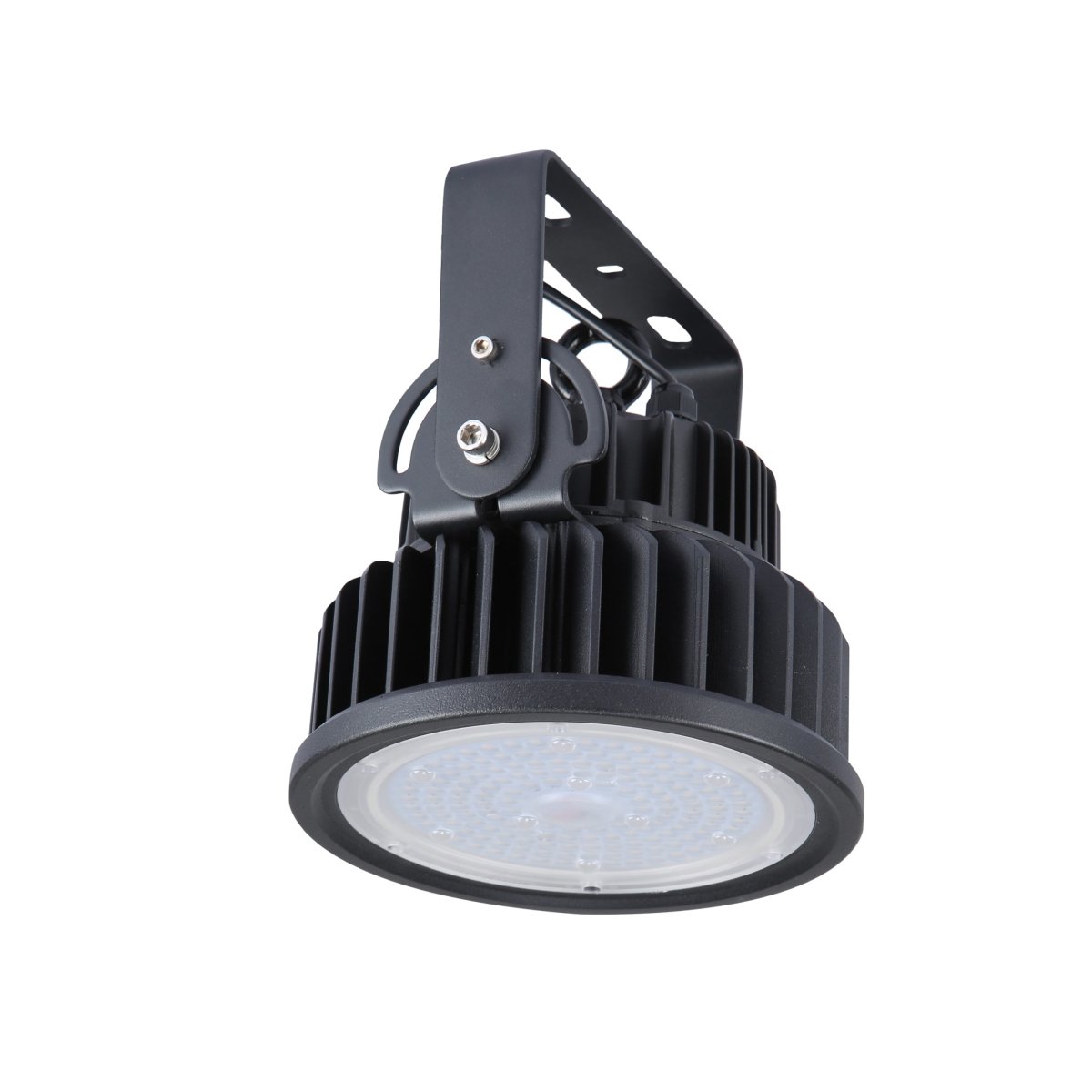 Main image of LED UFO Cold Forged Heatsink Highbay Light 100W Cool White 4000K Sand Black IP65 | TEKLED 224-03512