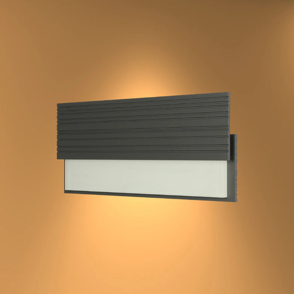 Monolith LED Outdoor Wall Light 20W 3000K 8