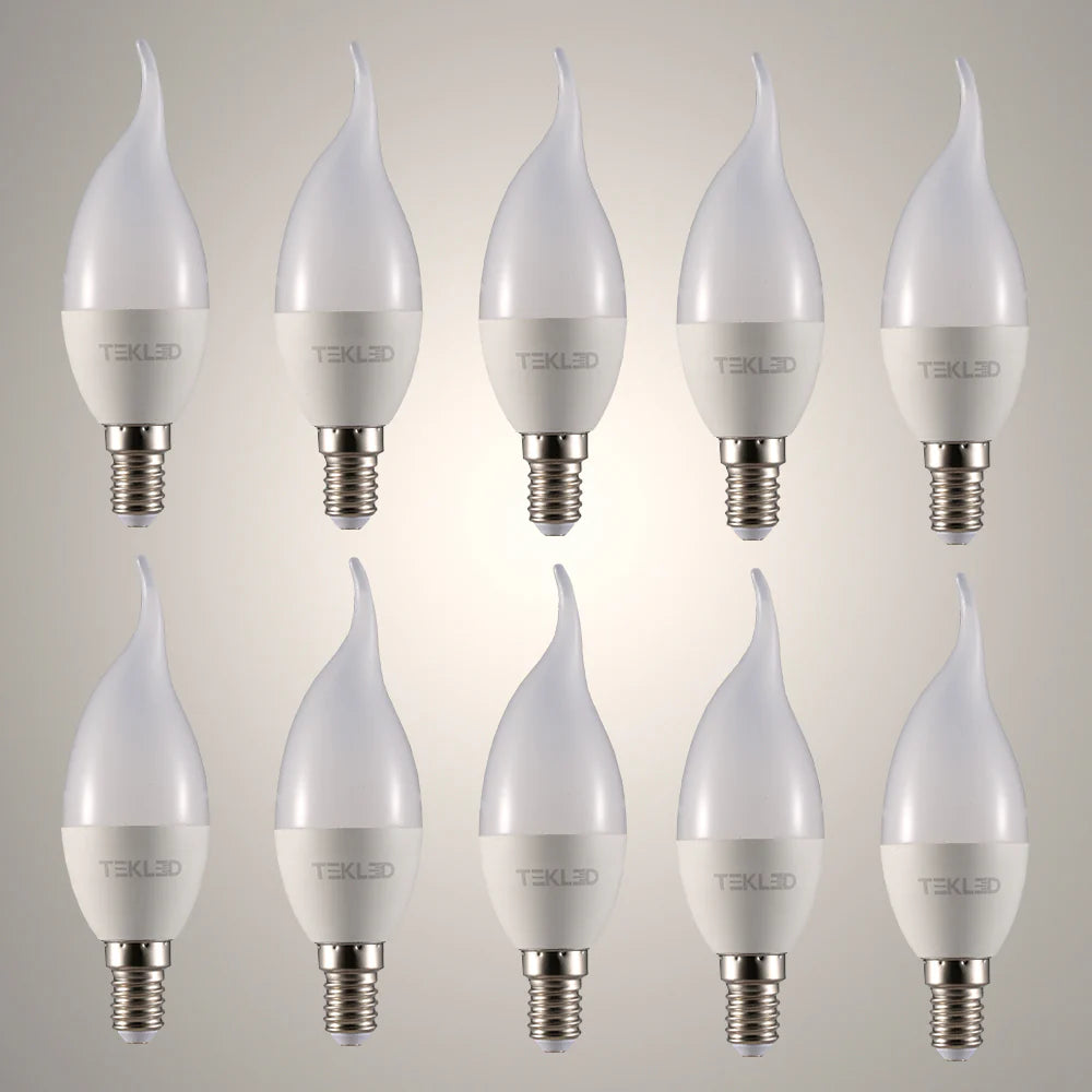 Pisces LED Candle Bulb C37 Tail E14 Small Edison Screw 6W 18