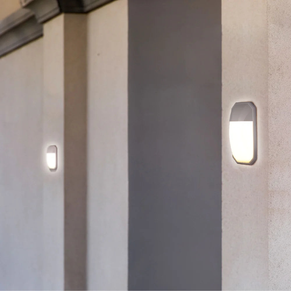 Plastic LED Outdoor Wall Light 15W 5