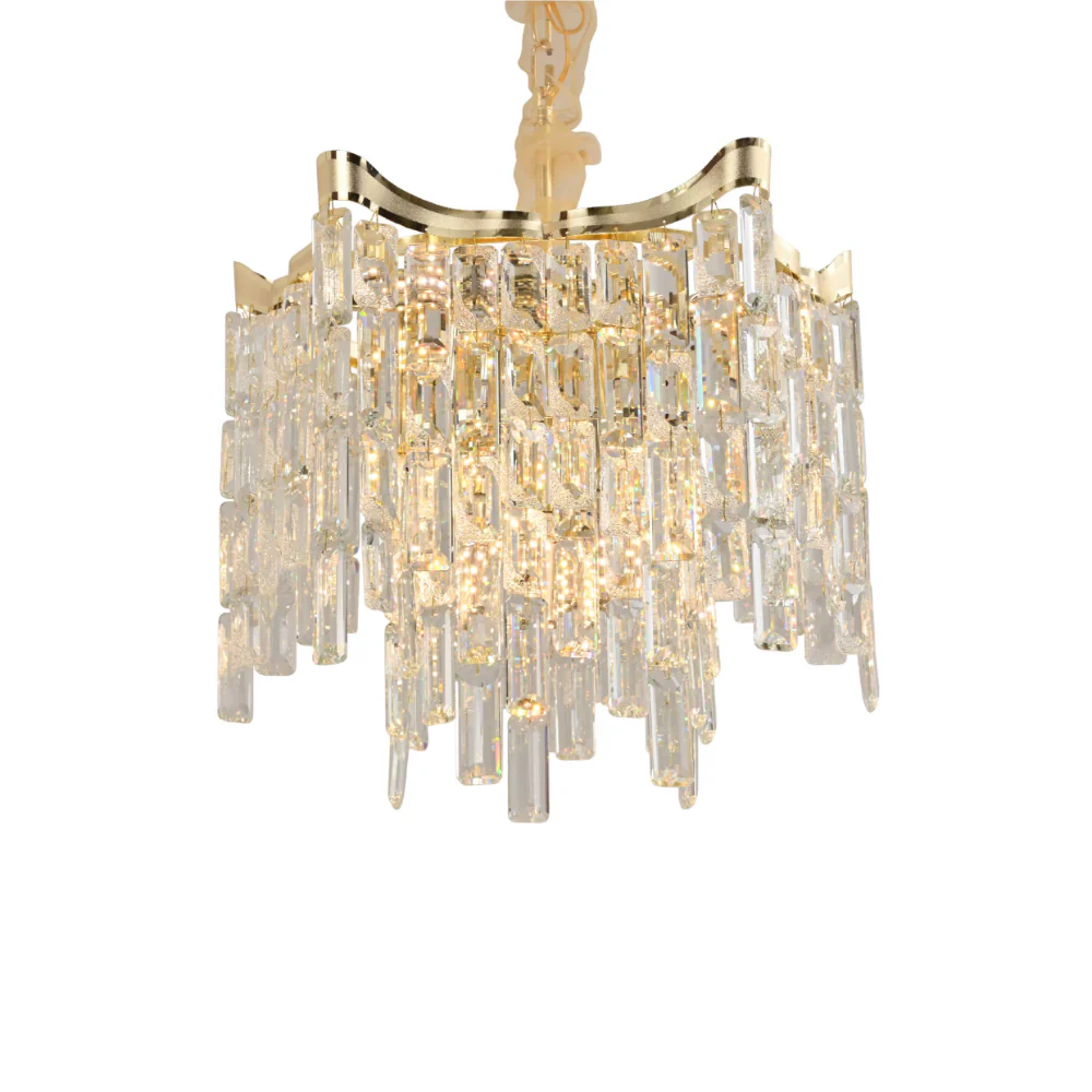 Main image of Star Crystal Chandelier Ceiling Light | TEKLED 159-18079