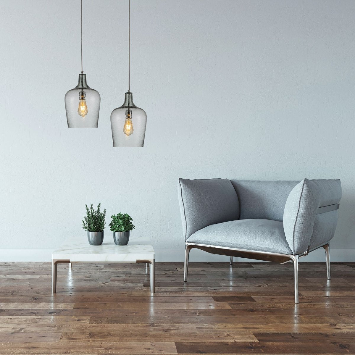 Clear frosted glass schoolhouse pendant light l with e27 fitting in indoor setting double use in living room