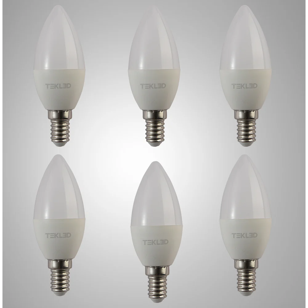 Vela LED Candle Bulb C37 E14 Small Edison Screw 5W 18