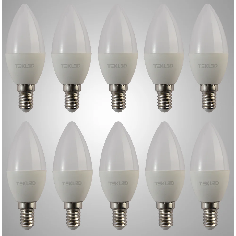 Vela LED Candle Bulb C37 E14 Small Edison Screw 5W 19